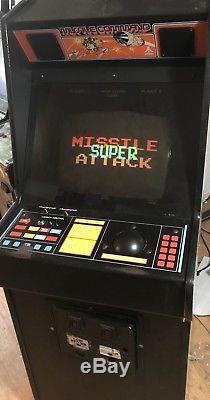 Machine Arcade Commandement Missile 1980 Avec Super Missile Attack Upgrade