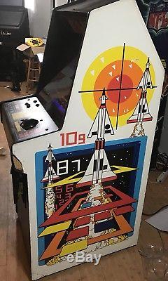 Machine Arcade Commandement Missile 1980 Avec Super Missile Attack Upgrade
