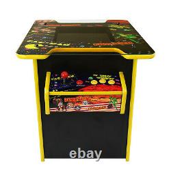 Machine D'arcade 60 Jeux Rétro 2 Joueurs Table De Cocktail De Meuble Classique