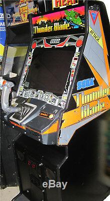 Machine D'arcade À Lame Sega Thunder Blade (excellent État) Rare