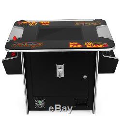 Machine D'arcade De Cocktail De 3 Côtés Avec Les Jeux 1162 Classiques Écran De 19 Pouces