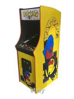 Machine D'arcade Pleine Grandeur Pac-man Mise À Jour Avec 60 Jeux