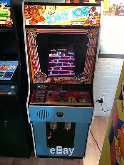 Machine D'arcade Pleine Grandeur Remise À Neuf Originale De 1981 Donkey Kong