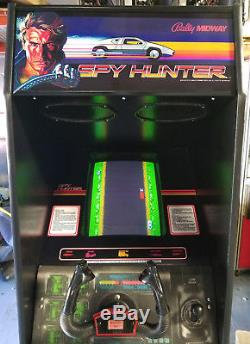 Machine De Jeu D'arcade Classique D'armoire De Spy Hunter! Beaucoup De Nouvelles Pièces (spy # 2)