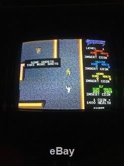 Machine De Jeu D'arcade De Gauntlet De 1985 Cabinet Original Rénové Par Atari Fonctionnant