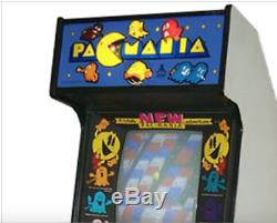 Machine De Jeu Vidéo D'arcade Verticale 3d Pacmania Vintage, Grande Condition De Travail