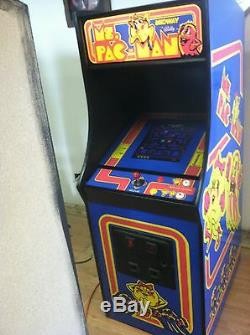 Machine Restauré Mme Pacman Arcade, Aménagee