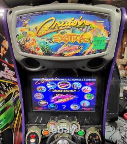 Machine à Sous de Jeu Vidéo de Course de Conduite Cruisn Exotica Arcade avec Écran LCD 27 #A1