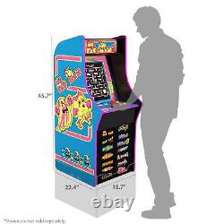 Machine à arcade rétro Ms Pacman 14 jeux vidéo classiques Contrôles hérités WIFI