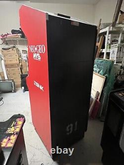 Machine/cabinet d'ARCADE NEO GEO MVS taille réelle 1 SLOT - 161 jeux - BEAUTÉ PROPRE