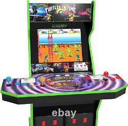 Machine d'arcade Arcade1Up Teenage Mutant Ninja Turtles avec Riser Remis à neuf