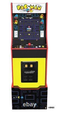 Machine d'arcade Arcade1up Pac-man Legacy Edition 12-en-1 avec Raiser