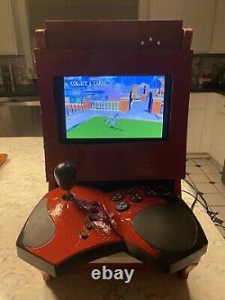 Machine d'arcade Bartop joue à des jeux GameCube, XBOX ou PS2