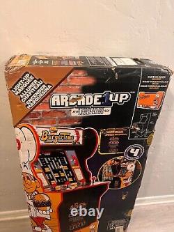 Machine d'arcade Burgertime Arcade1Up toute neuve & certificat d'authenticité