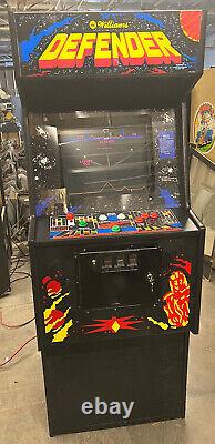 Machine d'arcade DEFENDER de WILLIAMS 1981 (Excellent état) RARE