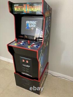 Machine d'arcade Midway Mortal Kombat Arcade 1Up Legacy Edition avec Riser 12 jeux