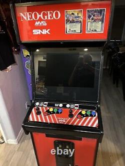 Machine d'arcade Neo Geo 2 fentes et 3 jeux, refaite avec un écran LCD, magnifique.