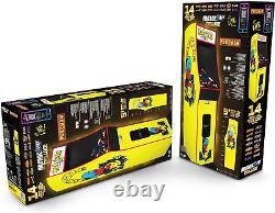 Machine d'arcade Pac-Man Deluxe pour la maison 5 pieds de hauteur 14 jeux classiques