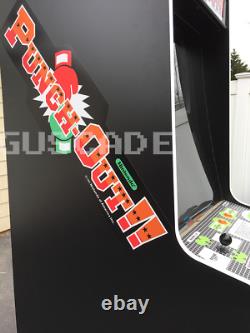 Machine d'arcade Punch-Out! NEUVE de taille réelle avec double écran Nintendo Punch Out GUSCADE