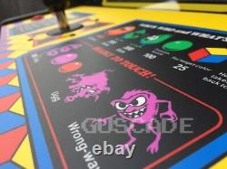 Machine d'arcade QBert toute neuve de marque Guscade, jeu QBert @! #@! ENTIÈREMENT NEUVE et en parfait état