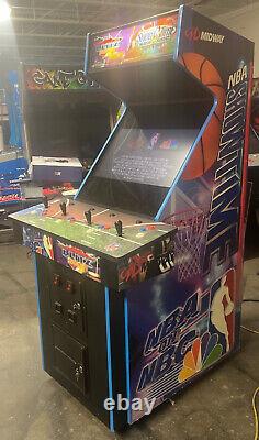 Machine d'arcade SHOWTIME/BLITZ de MIDWAY 2000 (Excellent état)