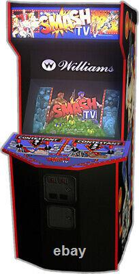 Machine d'arcade SMASH TV de WILLIAMS 1990 (excellentes conditions)