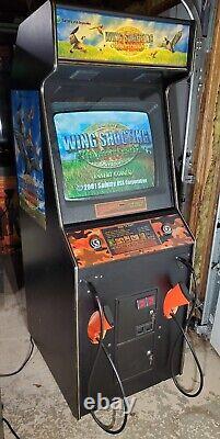Machine d'arcade Sammy Wing Shooting Championship Coin-Op, 2 joueurs.