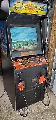 Machine d'arcade Sammy Wing Shooting Championship Coin-Op, 2 joueurs.
