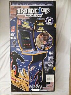 Machine d'arcade Space Invaders Arcade1Up 40e anniversaire NEUF SOUS BLISTER D'USINE