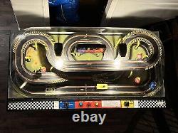 Machine d'arcade Turbo Drive fonctionnelle rare, jeu de course de pistes de voitures électriques