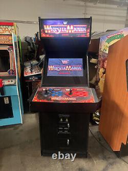 Machine d'arcade WRESTLEMANIA par MIDWAY 1995 (Excellent état)