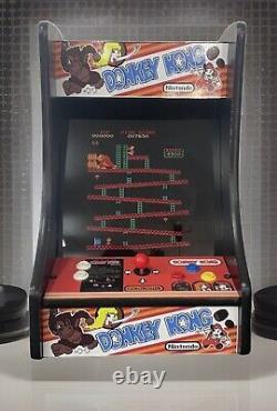 Machine d'arcade complète Donkey Kong sur comptoir avec jeux inclus et sons réels