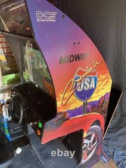 Machine d'arcade de course Cruis'n USA avec siège FONCTIONNEL + Moniteur LCD amélioré