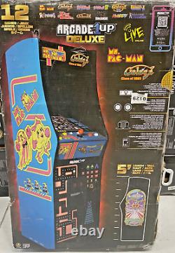 Machine d'arcade de luxe de la classe de 81' pour la maison, 5 pieds de haut - 12 jeux classiques - NEUF