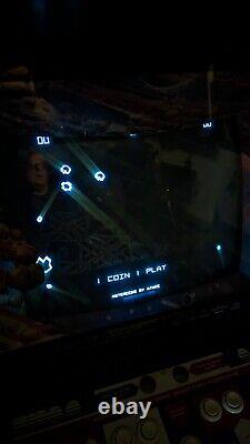 Machine d'arcade originale Asteroids de 1979 avec mécanisme de pièces Atari Original Owl Eye