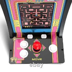 Machine d'arcade rétro Ms Pacman Countercade avec 5 jeux vidéo Pac-Man