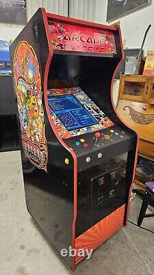 Machine d'arcade verticale Multicade 412 jeux en 1 avec puce Game Elf et trackball pour 2 joueurs