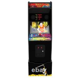 Machine d'arcade vidéo lair des dragons rétro avec 3 jeux en 1, dans une armoire classique personnalisée avec rehausseur