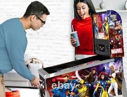 Machine d'arcade vidéo numérique Arcade1UP Marvel Pinball avec 10 jeux en 1 NEUVE