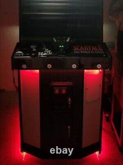 Machine d'arcade vidéo personnalisée SCARFACE et centre de divertissement multimédia pour jeux vidéo