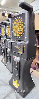 Machine de jeu d'arcade Arachnid Galaxy 2.5 Bullshooter avec cible de fléchettes FONCTIONNELLE D2