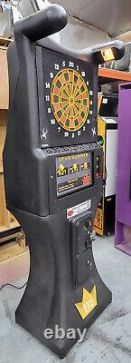Machine de jeu d'arcade Arachnid Galaxy 2.5 Bullshooter avec cible de fléchettes FONCTIONNELLE D2