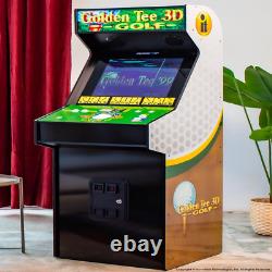 Machine de jeu d'arcade Arcade1UP Golden Tee 3D Édition 8 jeux en 1 pour jouer à la maison.