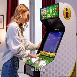 Machine de jeu d'arcade Arcade1UP Golden Tee 3D Édition 8 jeux en 1 pour jouer à la maison.