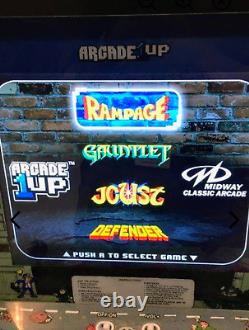 Machine de jeu d'arcade Arcade1up RAMPAGE - Modèle 6657 avec 4 jeux en 1