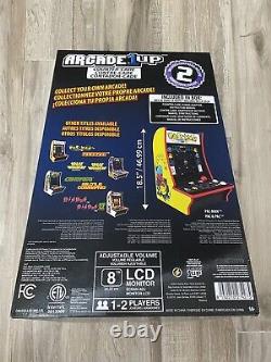 Machine de jeu d'arcade Pac Man Arcade1up Counter Arcade Pac-man Counter-cade Nouveau dans la boîte