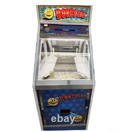 Machine de jeu d'arcade avec changeur intégré, pousse-monnaie quart de pièce bonus hole.