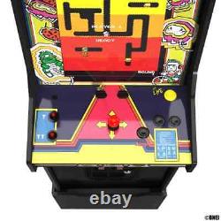 Machine de jeu vidéo d'arcade Dig Dug Legacy Edition avec rehausseur et enseigne lumineuse