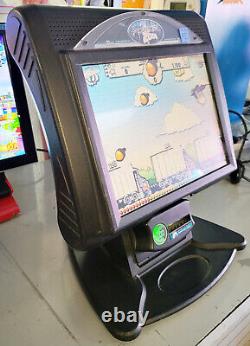 Machine de jeu vidéo d'arcade multi-jeux Merit Megatouch EVO Force 2011 FONCTIONNE ! (F2)