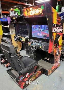 Machine de jeu vidéo de conduite Fast and Furious DRIFT avec écran LCD de 27 pouces